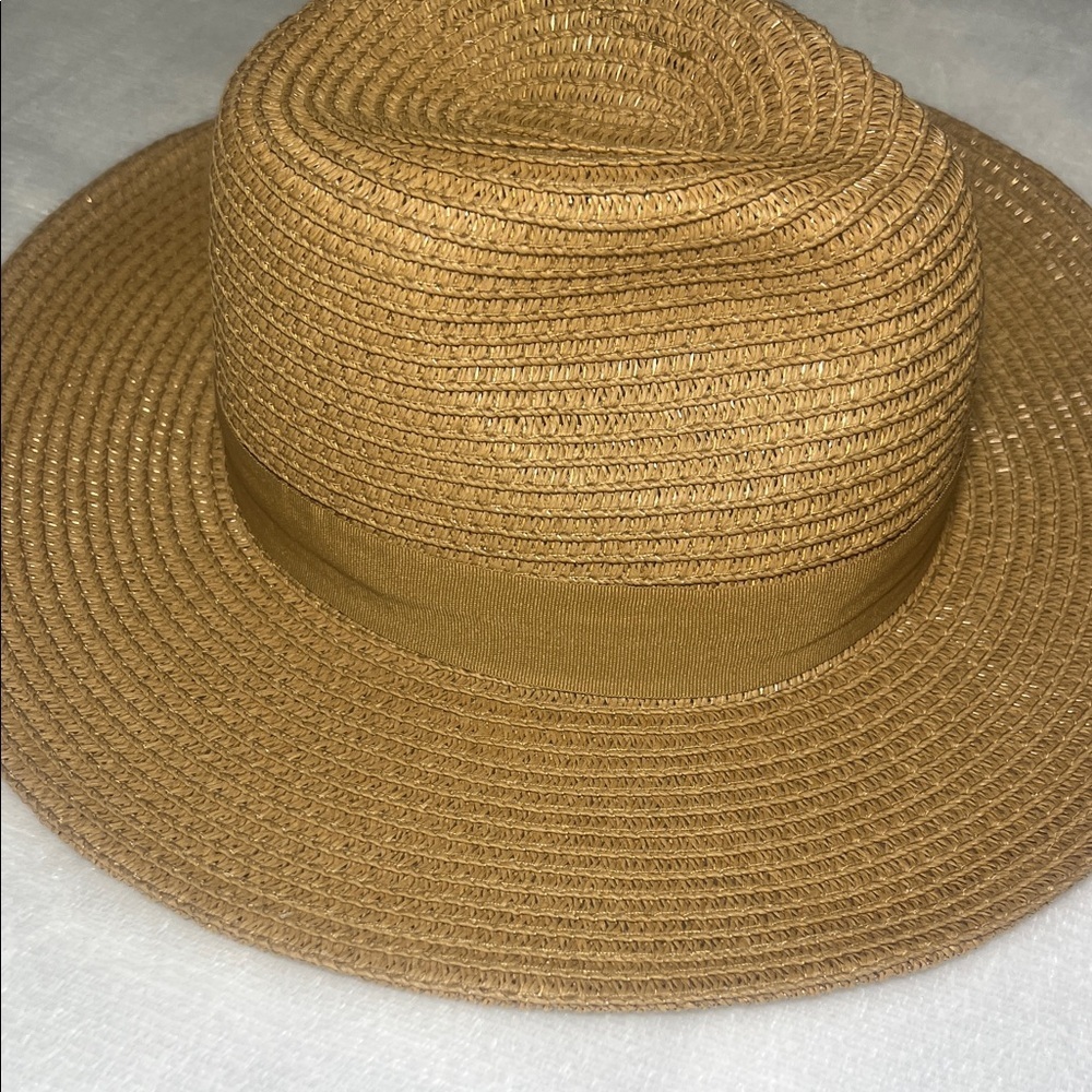 Elegant Tan Hat Size S/M - Picture 3 of 7